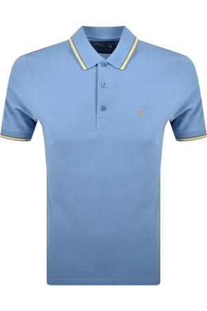 Farah Alvin Tipped Polo T Shirt
