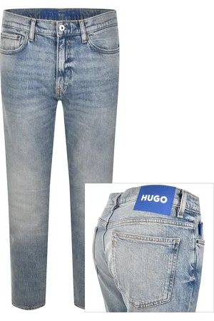 Hugo Blue Slim Fit Ash Jeans Light Wash