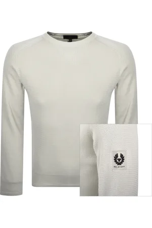 Belstaff Guide Crew Neck Jumper Stone