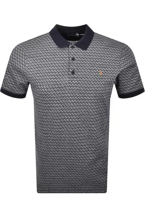 Farah Farah Tibatt Jacquard Polo T Shirt