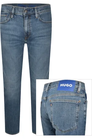 Hugo Blue Ash Mid Wash Slim Fit Jeans