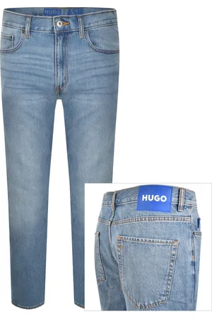 Hugo Blue Slim Fit Ash Jeans Light Wash