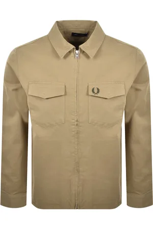 Fred Perry Zip Overshirt Dark