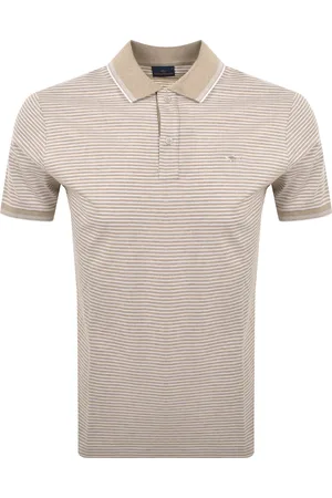 Paul & Shark Paul And Shark Jaspe Pique Striped Polo