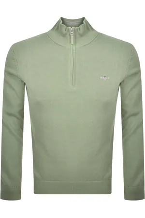 GANT Half Zip Knit Jumper Kalamata