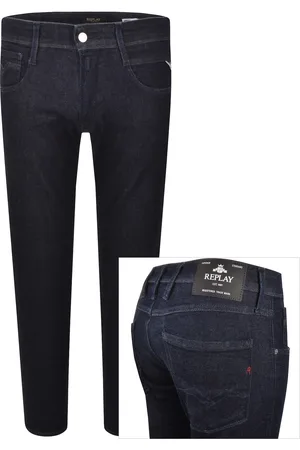 Replay Anbass Slim Fit Dark Wash Jeans