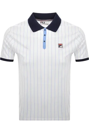 Fila Pinstripe Polo T Shirt