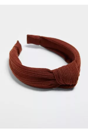 MANGO Knot textured hairband - One size - Teenage girl