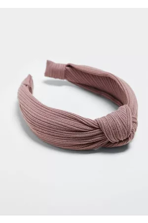 MANGO Knot textured hairband - One size - Teenage girl