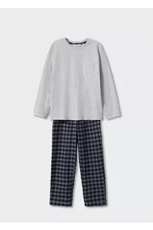 MANGO Check long pyjamas - 5-6 years - Kids
