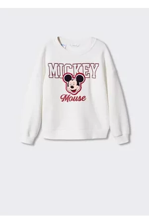 MANGO Girls Sweatshirts - Mickey sweatshirt - 5-6 years - Kids