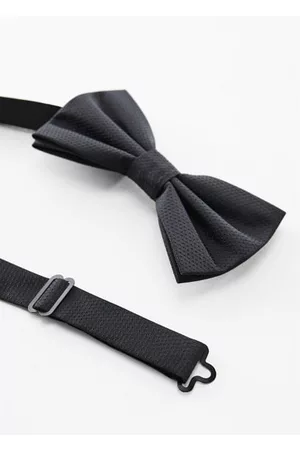 MANGO Men Bow Ties - Textured bow tie - One size - Men