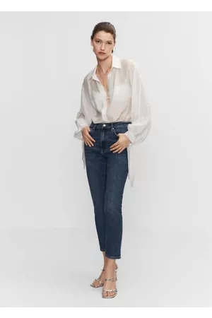 MANGO Ankle comfort slim jeans - 1 - Women