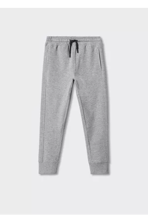 MANGO Textured jogger pants - 5 - Kids