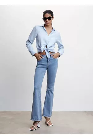 MANGO Women Flared Jeans - Mid-rise flared jeans - 1 - Women