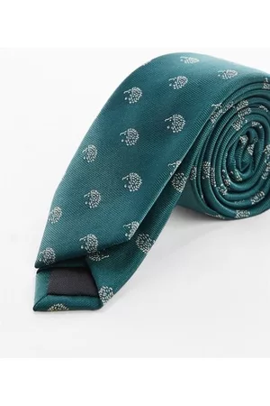 MANGO Tie with animals print - One size - Men