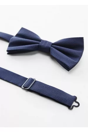 MANGO Textured bow tie - One size - Men