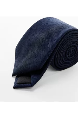 MANGO Patterned tie - One size - Men