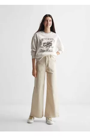 MANGO Printed cotton sweatshirt - XXS - Teenage girl