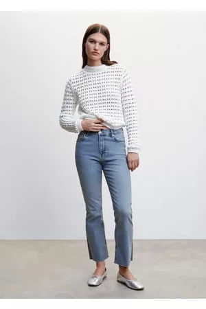 MANGO Women Flared Jeans - Crop flared jeans - 1 - Women