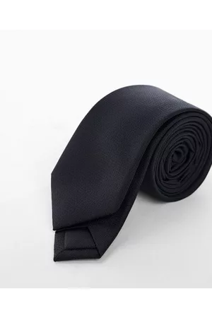MANGO Satin tie - One size - Men