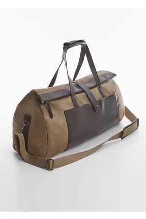 MANGO Canvas bowling bag - One size - Men