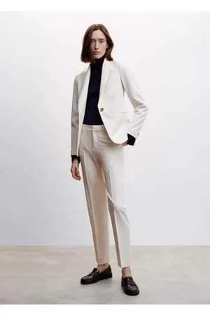 MANGO Pleated suit pants - 1 - Women