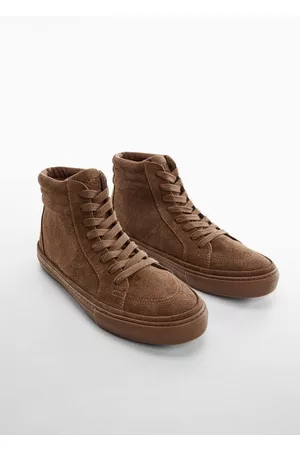 MANGO Ankle boot leather sneakers - 6 - Teenage boy