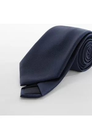 MANGO Plain tie - One size - Teenage boy