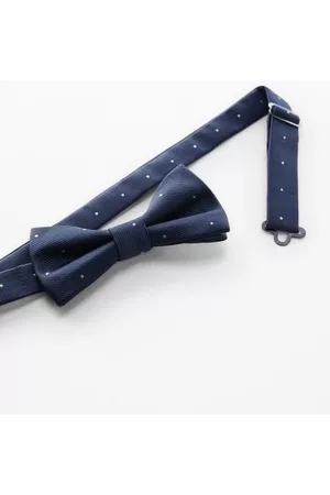 MANGO Boys Bow Ties - Polka-dots bow tie - One size - Kids