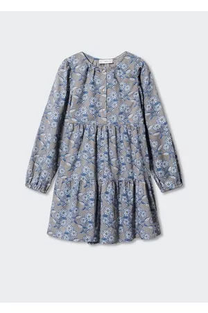 MANGO Floral print dress - 5 - Kids