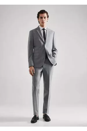 MANGO Slim fit wool suit blazer - 36 - Men