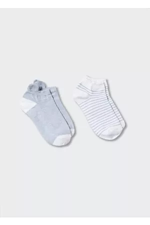 MANGO Girls Socks - 2 pack printed socks - S - Kids