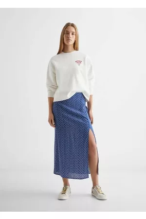 MANGO Embroidered detail cotton sweatshirt - XXS - Teenage girl