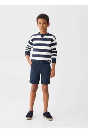 MANGO Cotton Bermuda shorts - 5 - Kids
