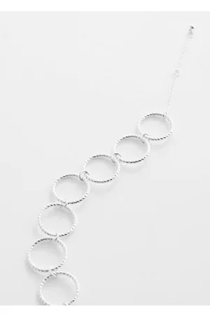 MANGO Pendant hoop necklace - One size - Teenage girl