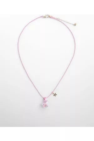 MANGO Crystal pendant necklace - One size - Kids