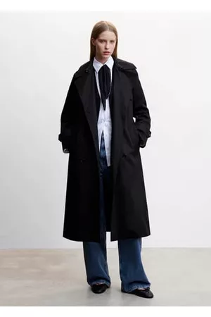 MANGO Women Trench Coats - Classic long trench coat - XXS - Women