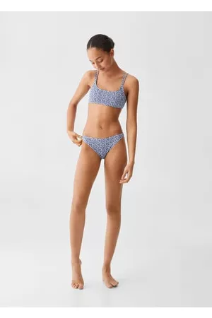 MANGO Floral print bikini - XXS - Teenage girl