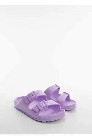 MANGO Girls Flip Flops - Flip flops buckles /pastel purple - 13Â½ - Kids