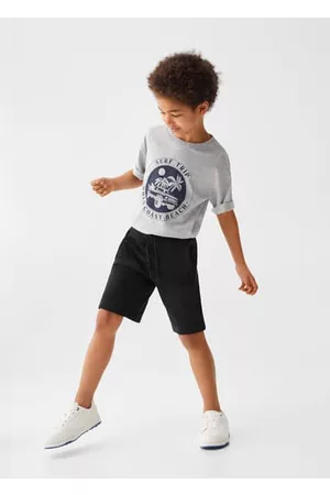 MANGO Boys Bermudas - Elastic waist Bermuda shorts - 5-6 years - Kids