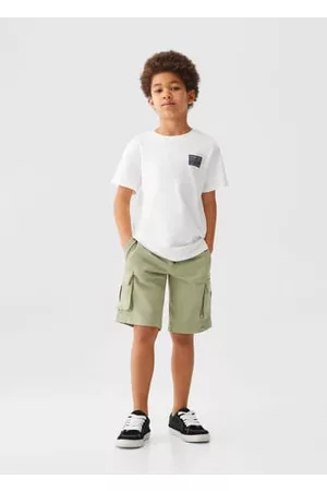MANGO Cargo pockets Bermuda shorts - 5-6 years - Kids