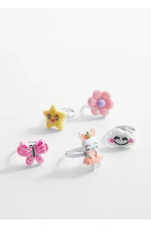MANGO Pack of 5 combined rings - One size - Kids