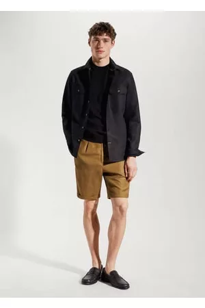 MANGO 100% linen shorts - 28 - Men