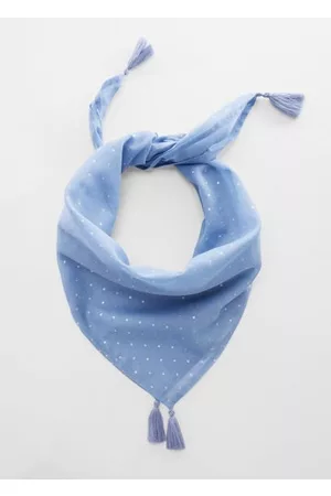 MANGO Printed cotton scarf - One size - Kids