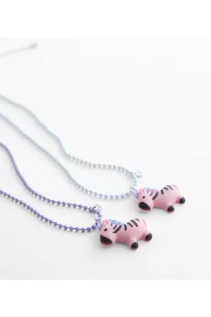 MANGO 2 pack necklaces /pastel purple - One size - Kids