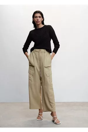 MANGO Pocket cargo pants /pastel grey - 2 - Women