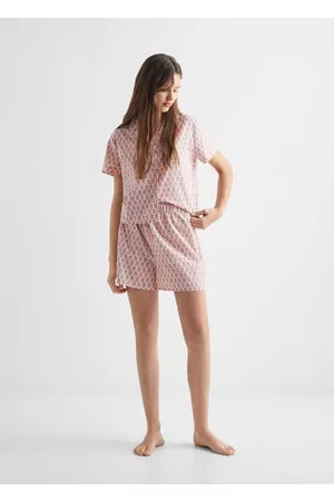 MANGO Girls Pajamas - Short cotton pajamas - XXS - Teenage girl