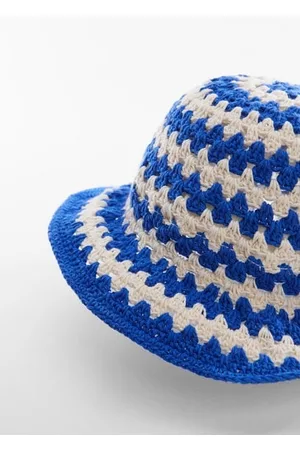 MANGO Women Hats - Crochet bucket hat - One size - Women