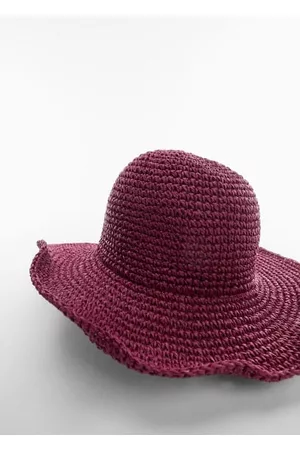 MANGO Natural fiber hat - One size - Women